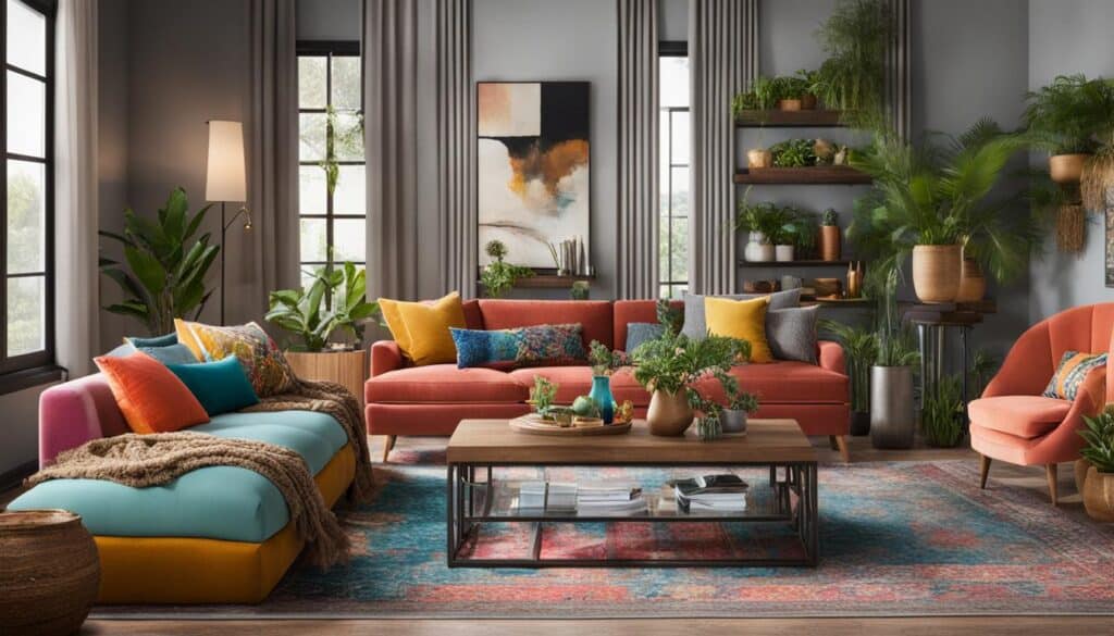 bohemian modern home decor