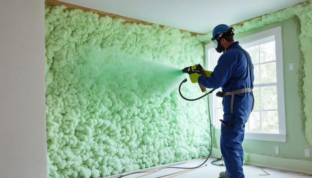 spray foam insulation