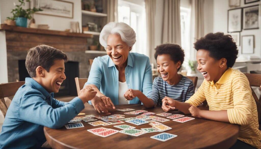 intergenerational card games