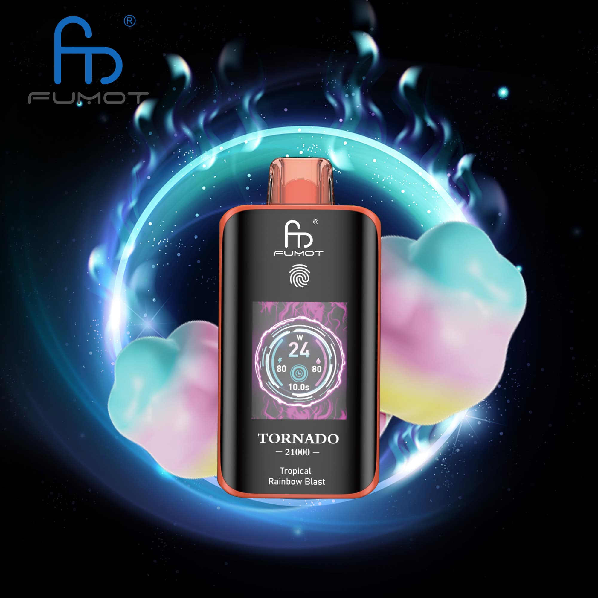 FUMOT Tornado 25000 Tropical Rainbow Blast