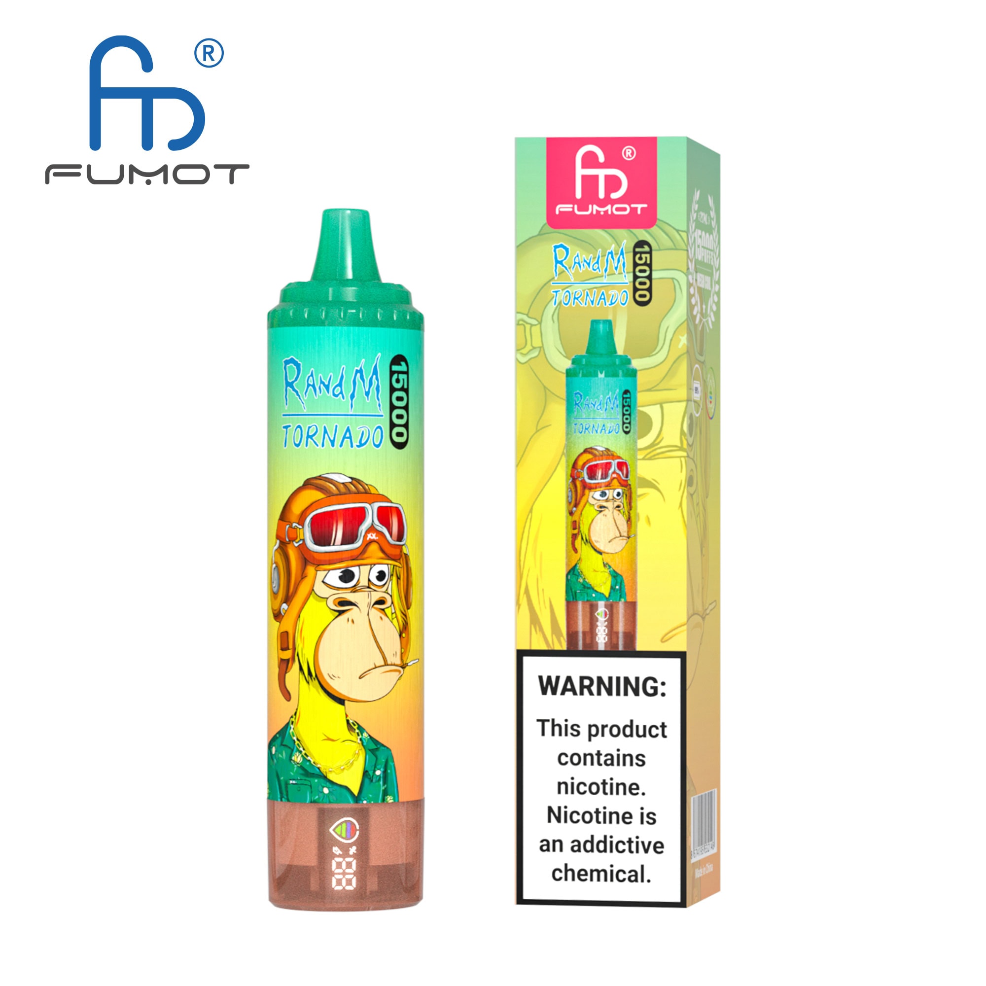 RandM Tornado 15000 Pineapple Ice – Bild 3