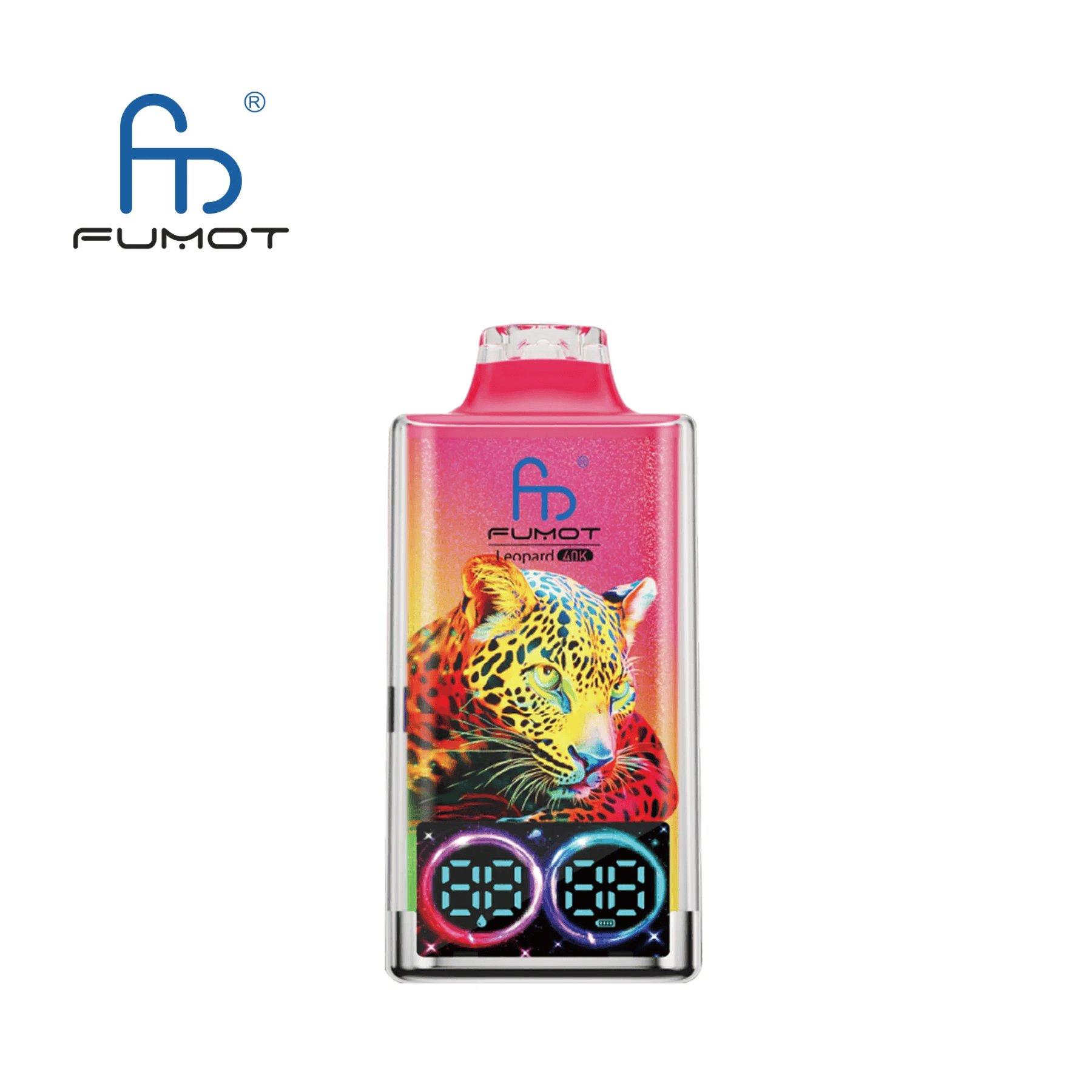 Fumot Leopard 40K Strawberry Watermelon - Kép 2