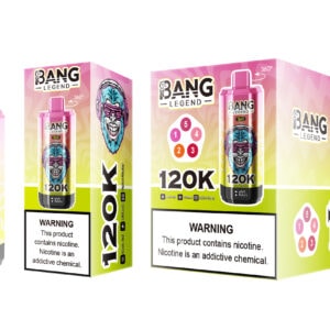 Bang Legend 120K Strawberry Kiwi/Strawberry Banana/Lychee Ice/Watermelon Berry/Passion Fruit Mango
