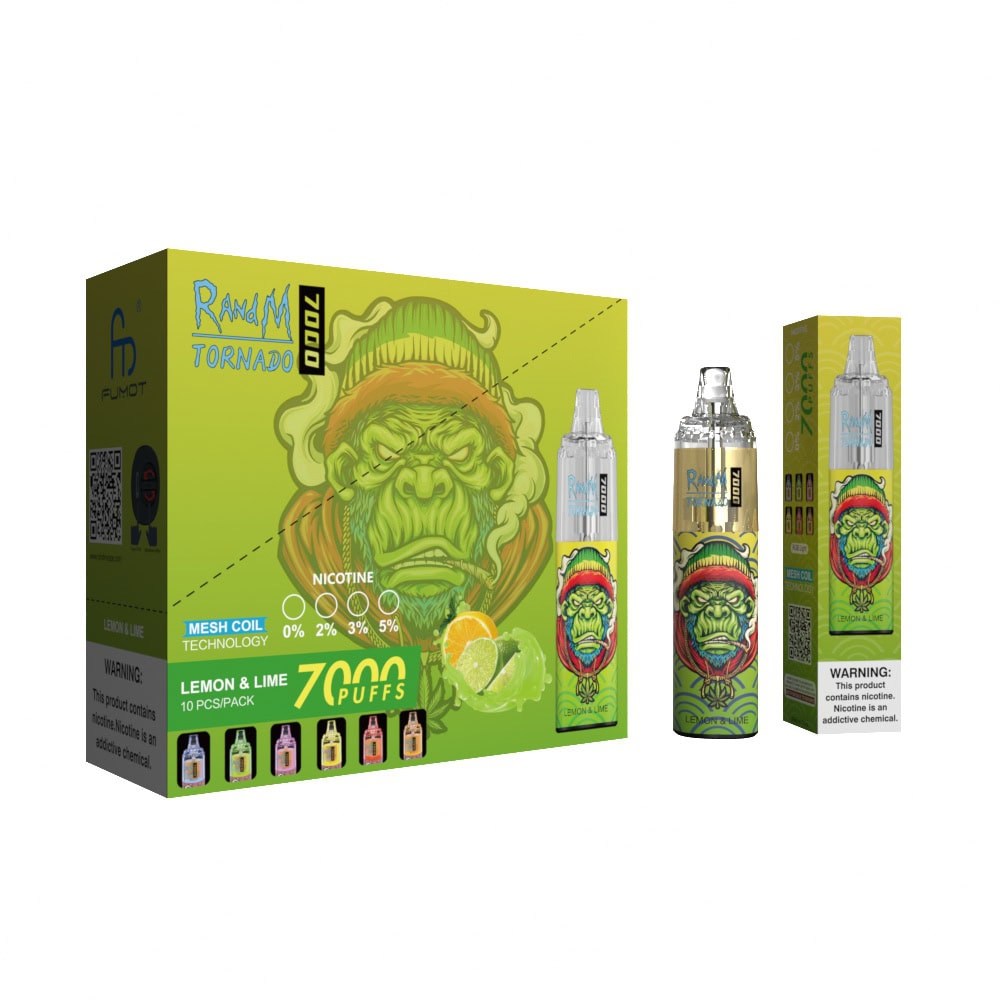 RandM Tornado 7000 Lemon & Lime - Kép 3