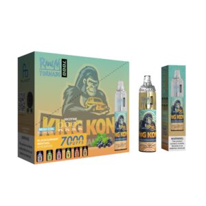RandM Tornado 7000 Blackcurrant Menthol - Bild 3
