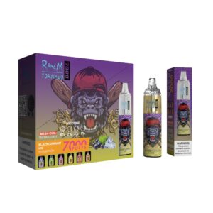 RandM Tornado 7000 Blackcurrant Ice - Bild 3