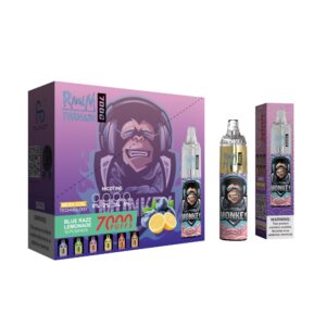 RandM Tornado 7000 Blue Razz Lemonade – Bild 3