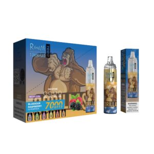 RandM Tornado 7000 Blue Sour Raspberry – Bild 3