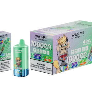 WASPE 4-in-1 100000 Mixed Berries/Double Apple Ice/Blueberry Raspberry/Blueberry Honey – Bild 3