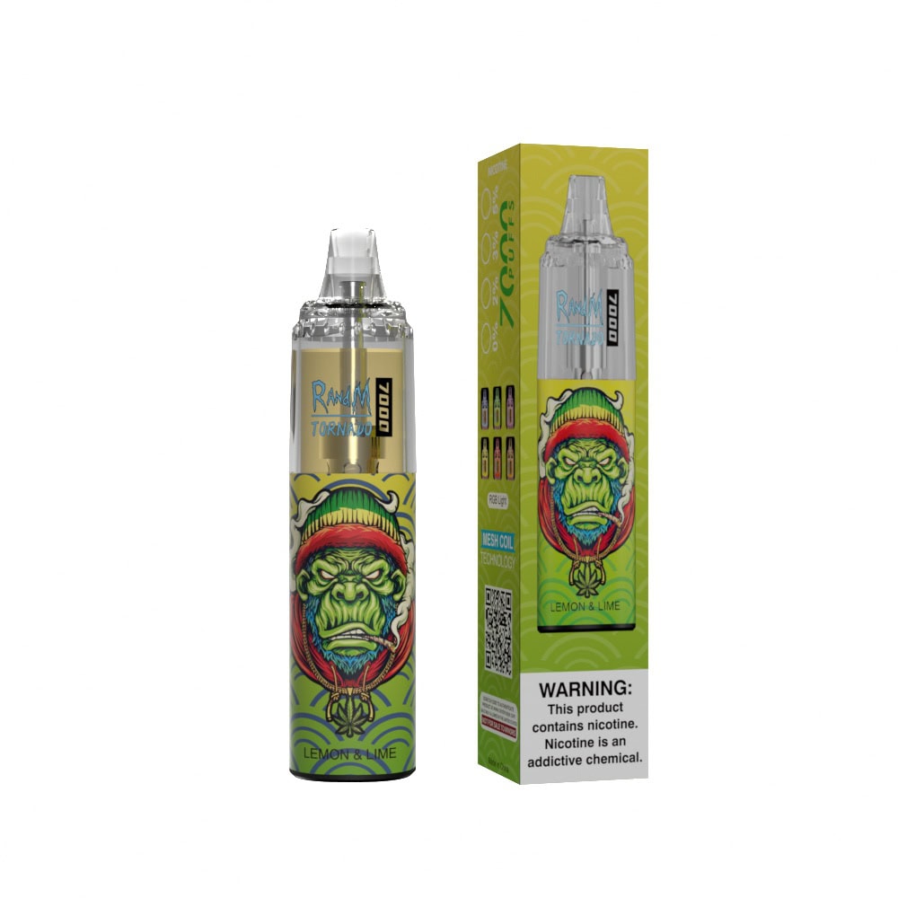 RandM Tornado 7000 Lemon & Lime - Kép 2