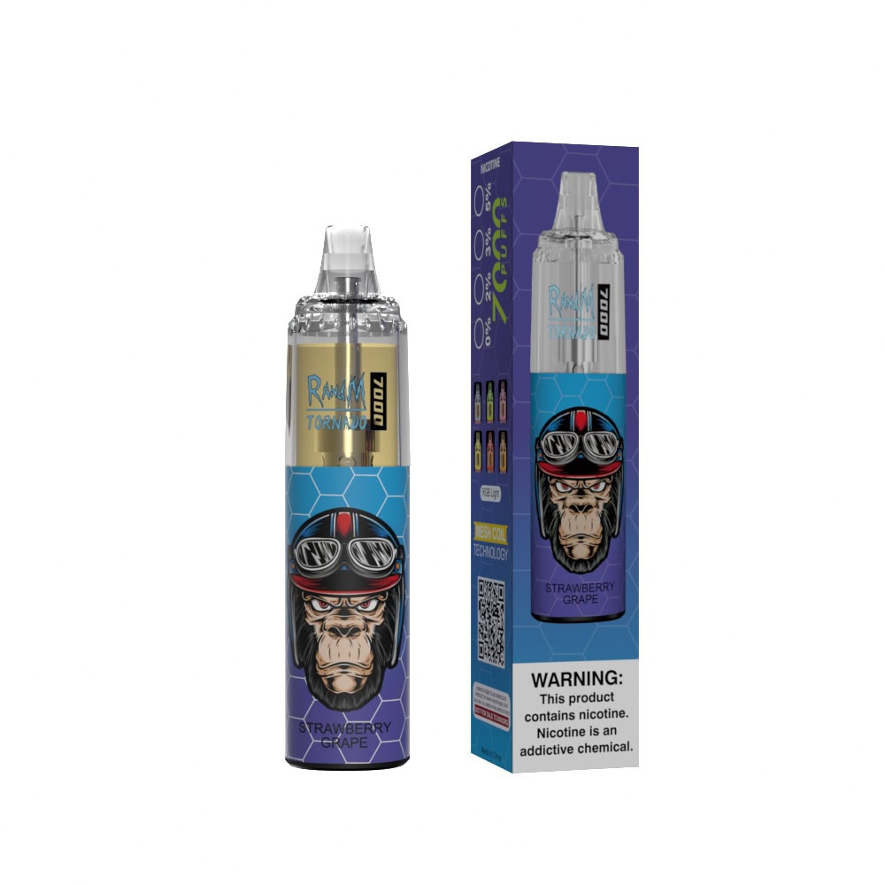 RandM Tornado 7000 Strawberry Grape - Kép 2