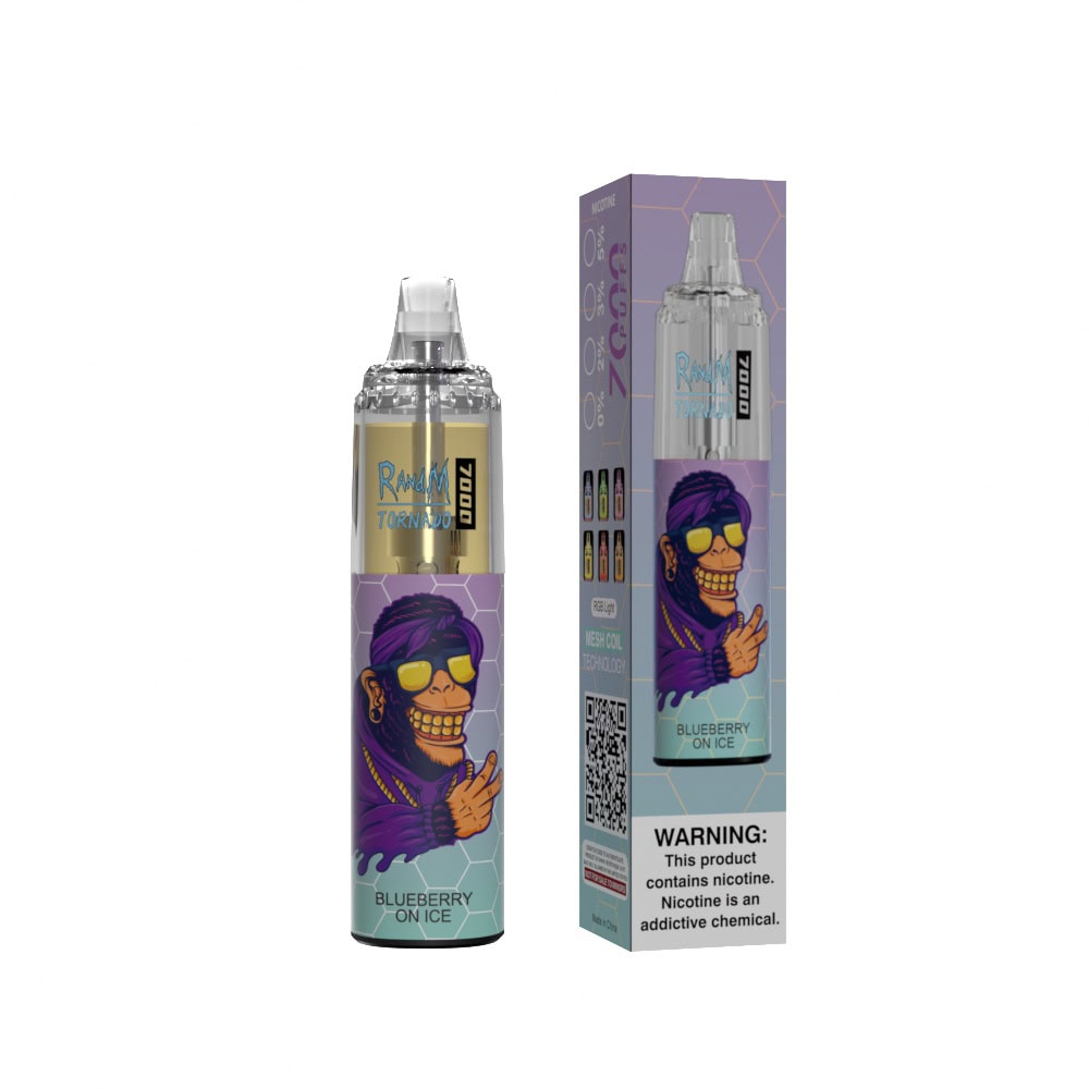 RandM Tornado 7000 Blueberry On Ice - Image 2