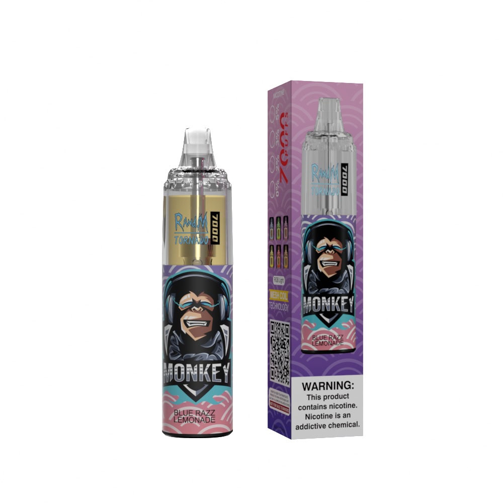 RandM Tornado 7000 Blue Razz Lemonade – Bild 2