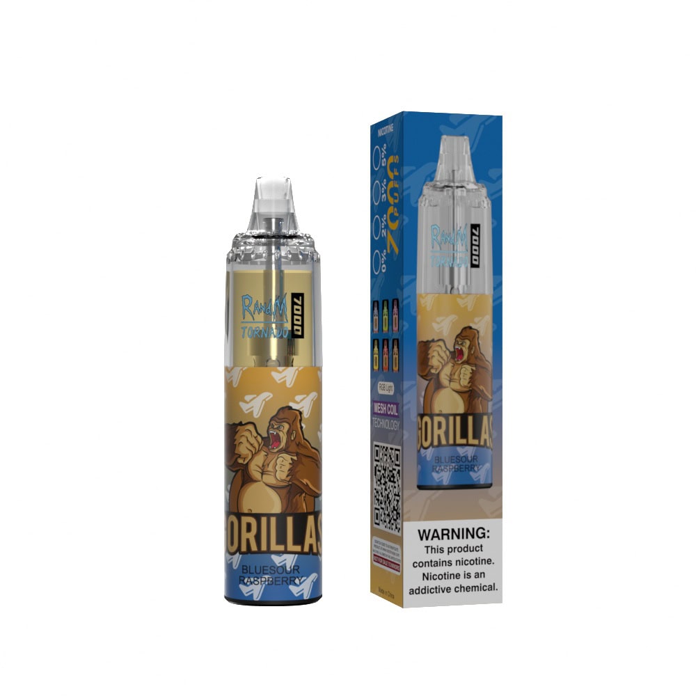 RandM Tornado 7000 Blue Sour Raspberry – Bild 2