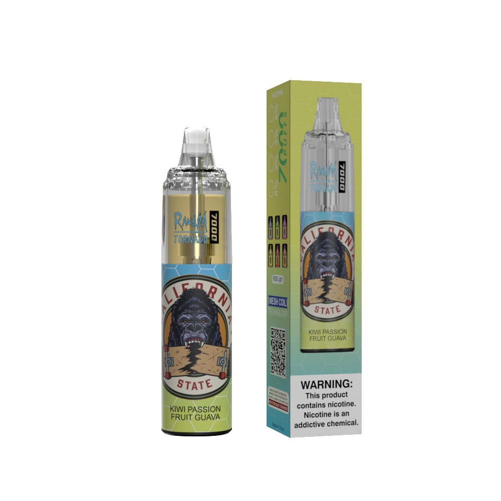 RandM Tornado 7000 Kiwi Passion Fruit Guava - Image 2