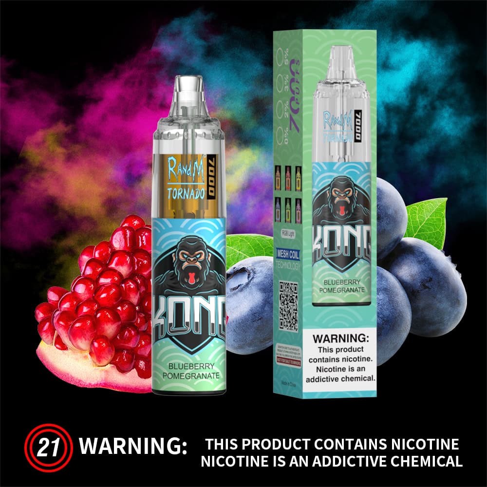 RandM Tornado 7000 Blueberry Pomegranate