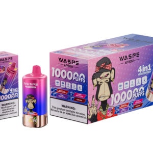 WASPE 4-in-1 100000 Strawberry Raspberry Cherry/Crazy Cherry Ice/Blue Cherry Ice/Cola Ice – Bild 3