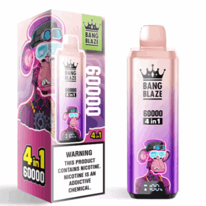 Bang Blaze 60000 Blueberry Raspberry/Grape Ice/Berry Ice/Aloe Mango Melon
