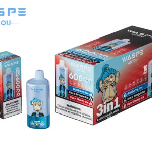 WASPE AIVIOU 60000 Blueberry Ice/Black Dragon Ice/Fizzy Cherry Ice