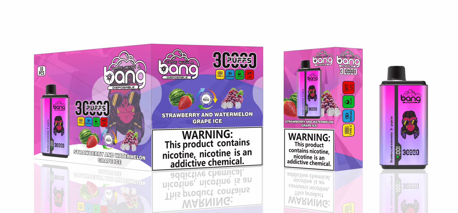 Bang King 30000 Strawberry And Watermelon/Grape Ice