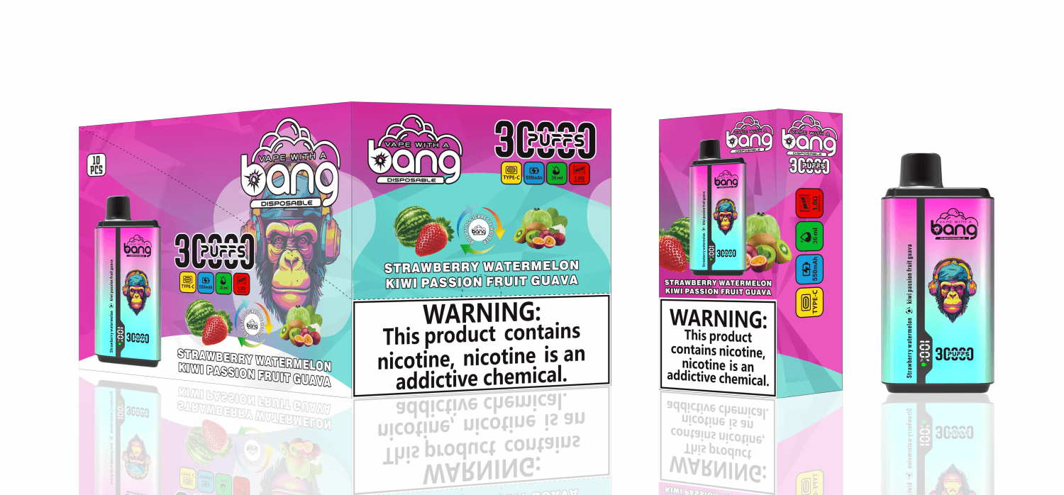Bang King 30000 Strawberry Watermelon/Kiwi Passion Fruit Guava
