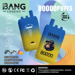 Bang Legend 80000 Blueberry Ice/Black Dragon Ice/Mango Peach
