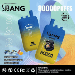 Bang Leader 80000 Blueberry Ice/Black Dragon Ice/Mango Peach