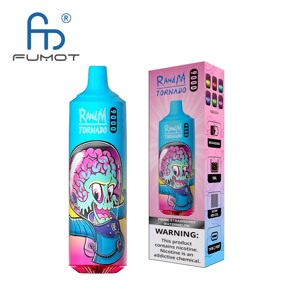 RandM Tornado 9000 Prime Strawberry Watermelon – Bild 2