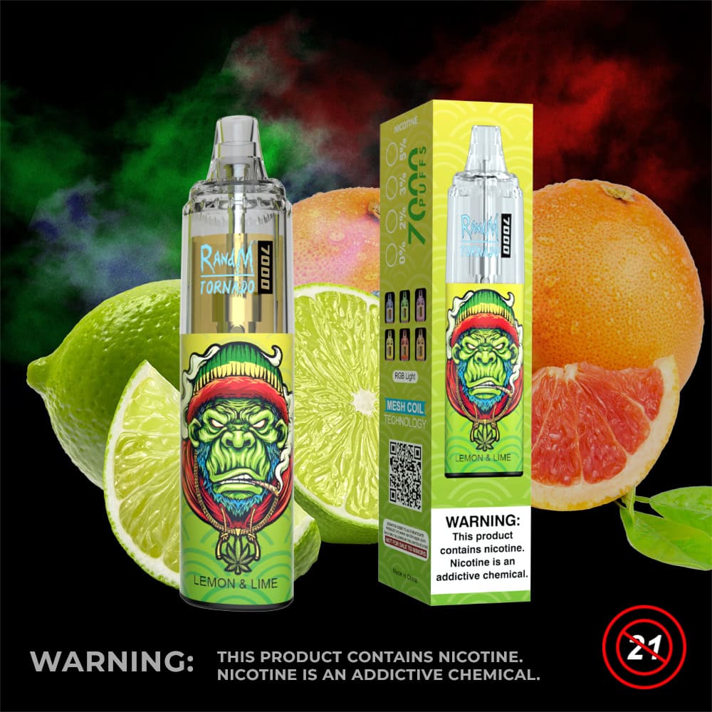 RandM Tornado 7000 Lemon & Lime