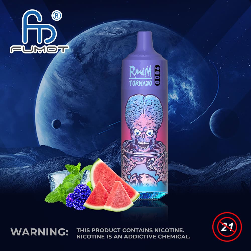 RandM Tornado 9000 Watermelon Brazz Ice