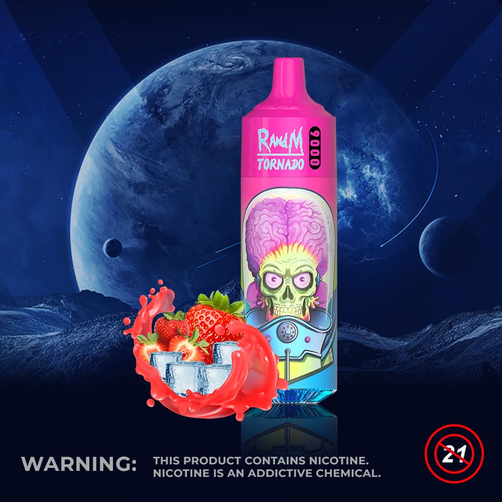 RandM Tornado 9000 Strawberry Ice