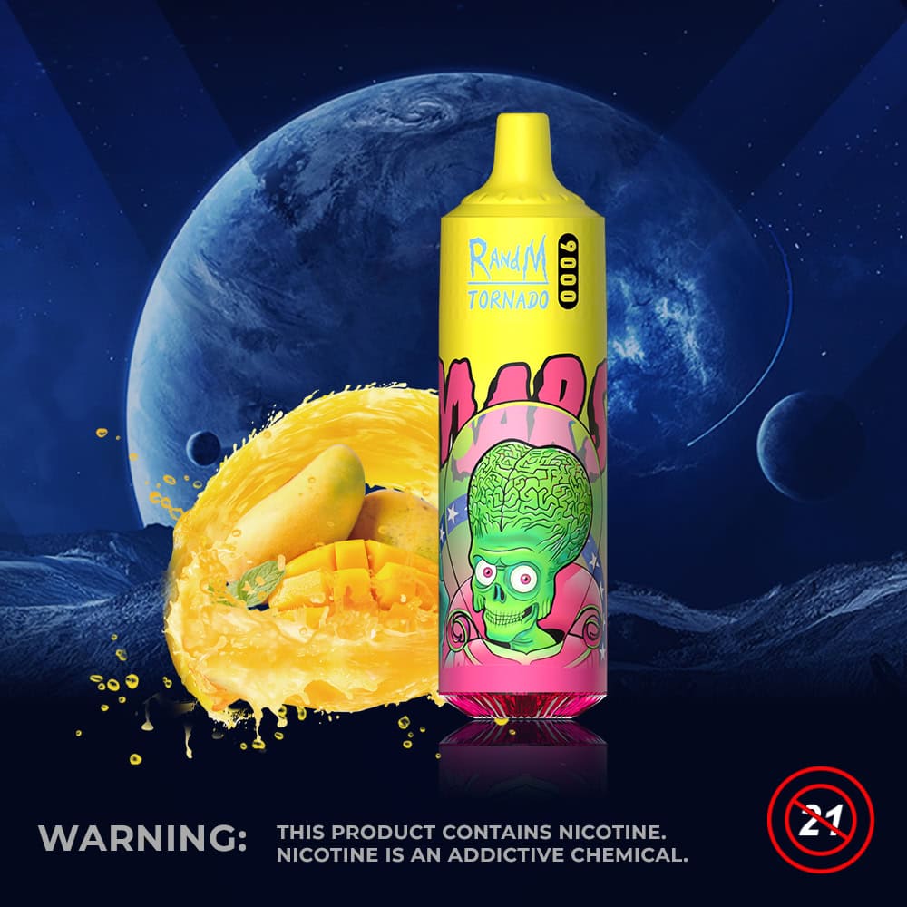 RandM Tornado 9000 Triple Mango