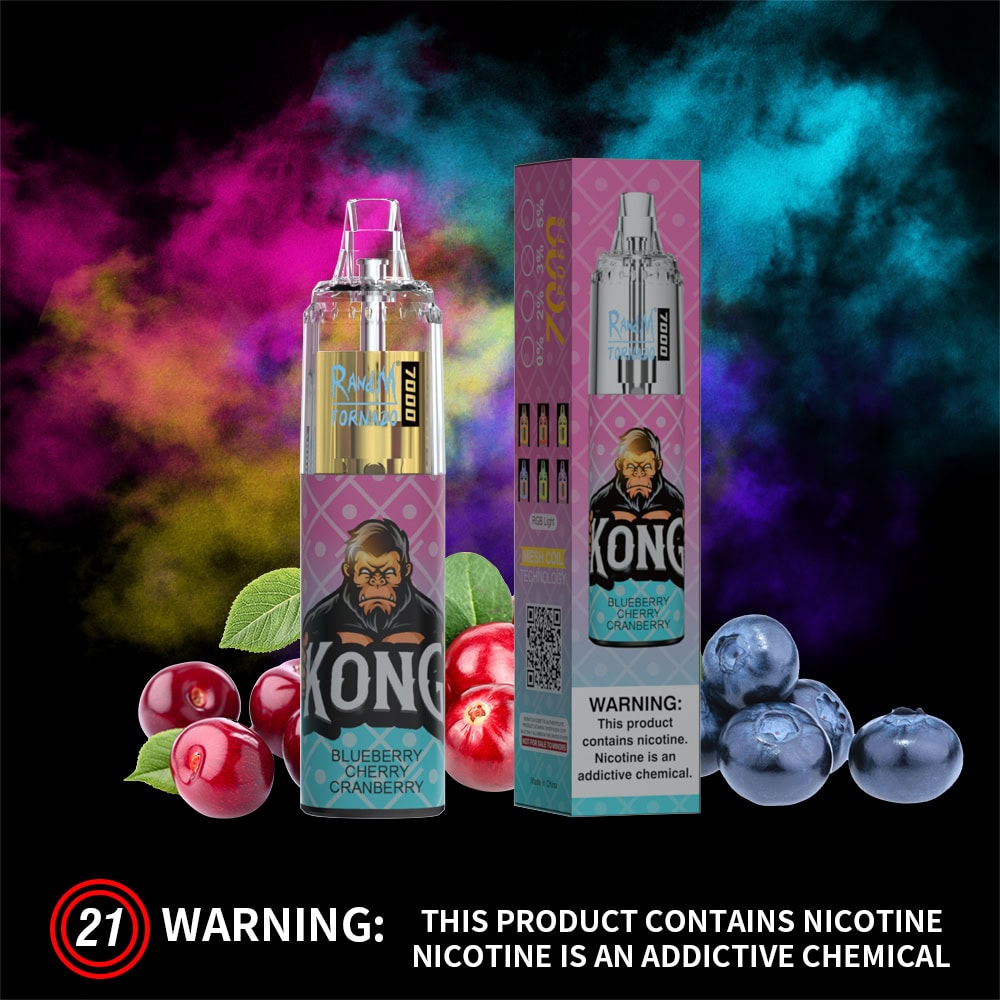 RandM Tornado 7000 Blueberry Cherry Cranberry