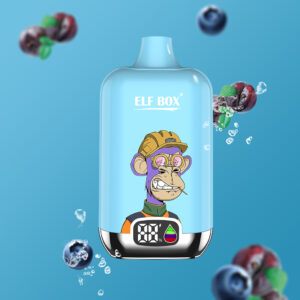 ELF BOX Digital 12000 Blueberry Sour Raspberry