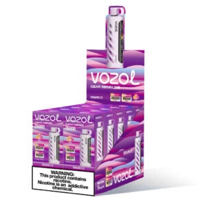 Vozol Gear Shisha 25000 Grape Ice – Bild 3