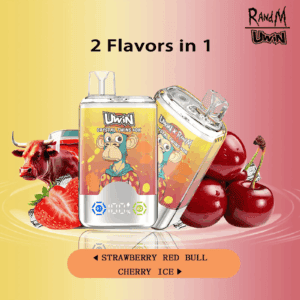 Uwin Crystal Twins 40000 Blueberry Raspberry/Cherry Ice