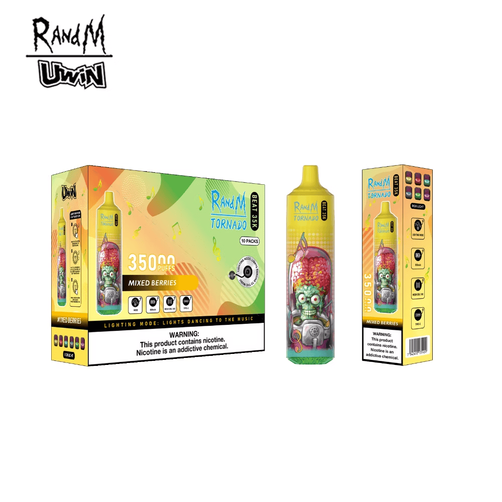Uwin RandM Tornado Beat 35000 Mixed Berries – Bild 3