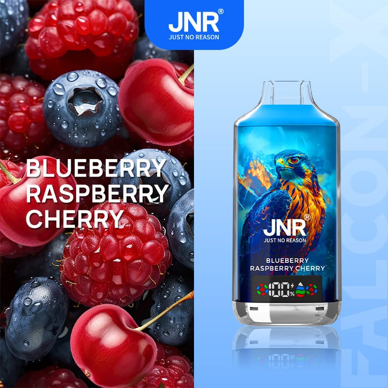 JNR Falcon X 18000 Blueberry Raspberry Cherry