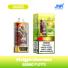 JNR Rage Gorilla 55000 Peach Mango Watermelon