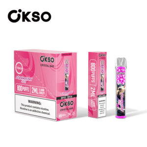 OKSO Crystal Bar 800 Strawberry Ice