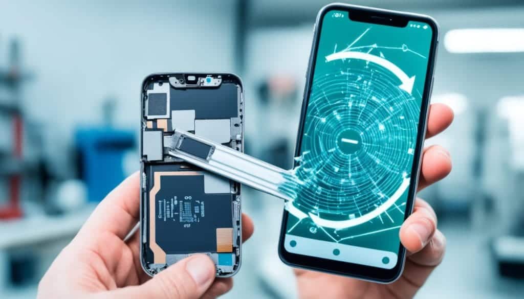 Convenient mobile phone repair