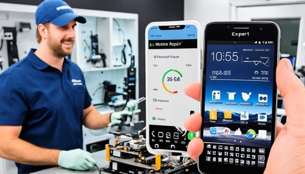 average phone repair time