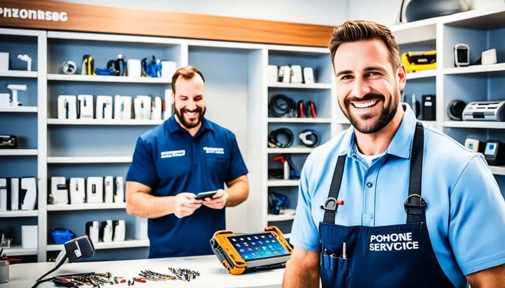 book phone repair service