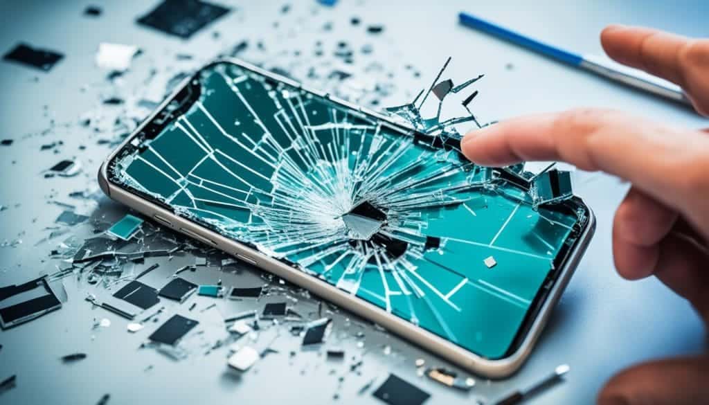cracked phone screen repair