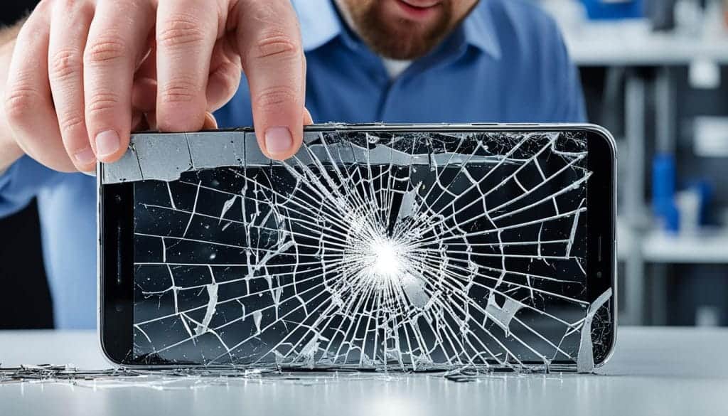 cracked phone screen repair
