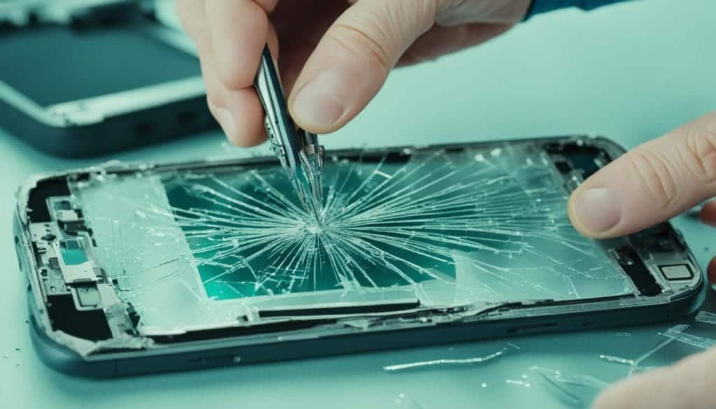 cracked screen fix