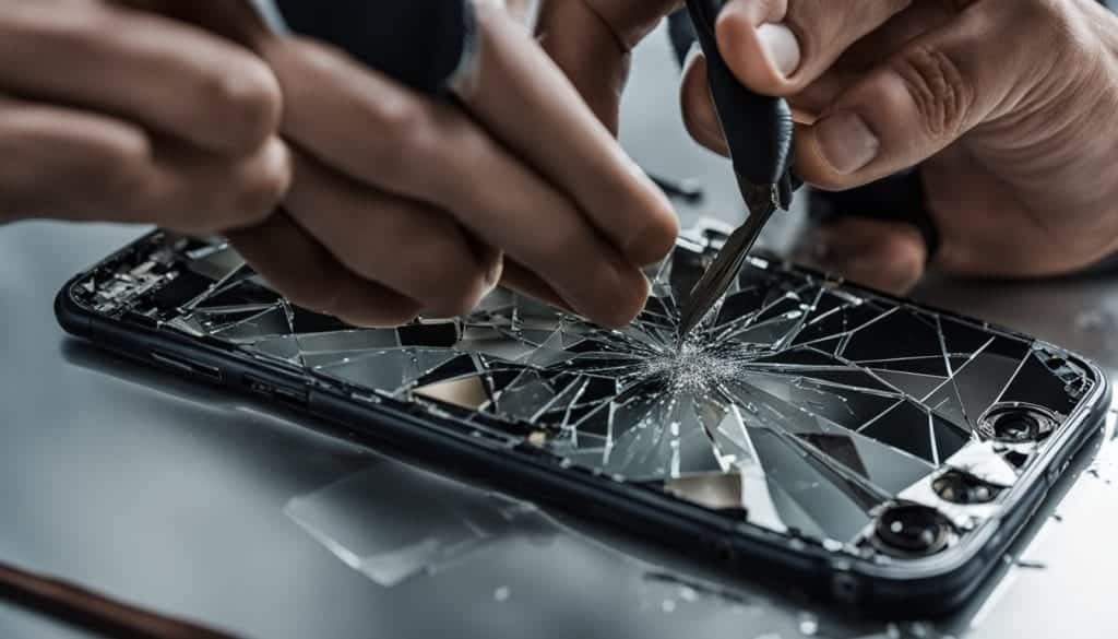 cracked screen repair