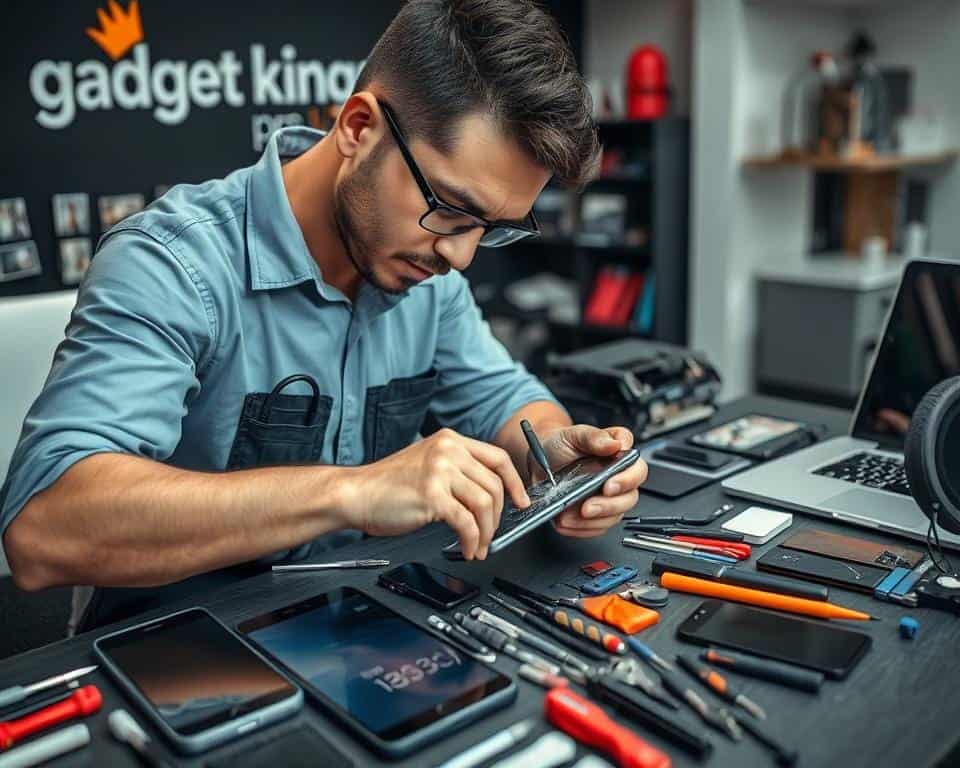 screen repair process