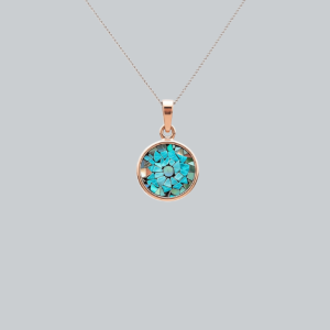 Cami Micro Mosaic Necklace | Sterling Silver 925 Unique Design