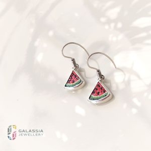 watermelon earrings